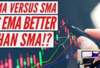 EMA vs SMA; When to Use One Over the Other (Comparing Simple vs. Exponential Moving Averages) ☝️