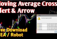 Free Forex Robot. Notifications, Alert and Arrow Moving Average Crossover EA by AsirFx