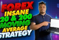 The Easiest Forex Strategy | Insane 20 and 200 EMA Moving Average Strategy