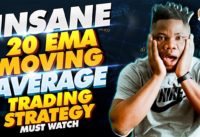 Easiest Forex Trading Strategy | Insane 20 EMA Moving Average Trading Strategy Forex
