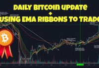 Crypto Updates and How I Use The EMA Ribbons To Trade Bitcoin