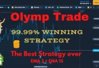 EMA StrategyThe best Strategy ever in youtube |  | Olymp Trade | PI TRADER
