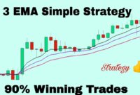 3 EMA Simple Strategy 90% Winning trades| Moving average strategy