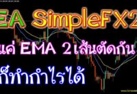 Forex Expert Advisor for Metatrader4 (MT4) : SimpleFX2 แค่ EMA 2 เส้นตัดกันก็ทำกำไรได้