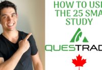 How to Use the 25 SMA Study as an Indicator for Day Trading on the Questrade IQ Edge Platform