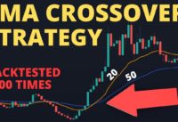 EASY 20 & 50 EMA Crossover Strategy For Beginners | Tested 100 Times