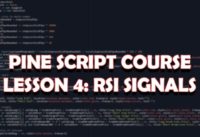 Pine Script Tutorial | Lesson 4 | Generating RSI Signals