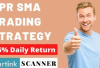 CPR SMA Intraday Trading Strategy|Intraday CPR Chartink Scanner|2-5% Intraday Return[HighAccuracy]