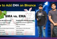 Simple Moving Average (SMA) vs. Exponential Moving Average (EMA) on Binance TradingView