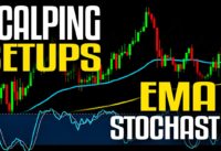 Optimal 5 minute STOCHASTIC SCALPING setups with EMA / Day Trading Crypto, Forex, Stocks