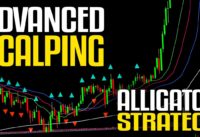 BEST William's Alligator Scalping Strategy + 200 EMA / Day Trading Crypto, Forex, Stocks