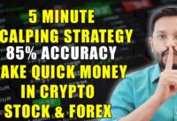 Best 5 Minute Scalping Strategy EMA + MACD + RSI = DHAMAAL WITH 85% ACCURACY FOR CRYPTO STOCK FOREX