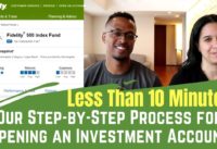 How to Open a Stock Account in Less Than Ten Minutes | Start Investing Today