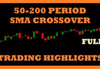50-200 SMA Crossover M1 Strategy – Full | Trading Highlights