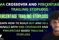 EMA CROSSOVER WITH PERCENTAGE BASED TRAILING STOP-LOSS STRATEGY | TRADINGVIEW PINESCRIPT |