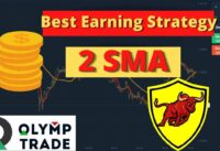 Olymp Trade Winning Strategy 2021| Win Trades by SMA Crossover Strategy.