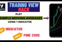 How to Add more than 3 Indicators in FREE Version of TradingView | 5 SMA in 1 | Pine Code | Hack