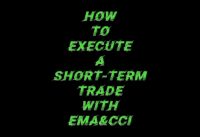 EMA & CCI Trading Strategy – High Win Rate Strategy To Execute A Short-term Trade