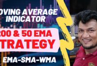 Moving Average Trading Strategy | EMA-SMA | How to use | 200-50 EMA |  NIFTY & BANKNIFTY