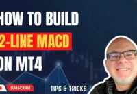 How To Build 2-Line MACD On MT4
