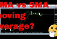 EMA vs SMA moving average? Plus how to add moving averages on a chart?