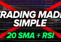 Trading Made Simple With This Trading Strategy – 20 SMA + RSI
