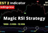 Magic RSI Strategy & buy sell : 1 minute scalping strategy day trading : forex, bitcoin