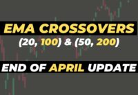 EMA CROSSOVER || END OF APRIL UPDATE || EMA 20 & 100 || EMA 50 &200