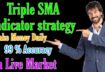 Best Indicator Strategy for Option and Intraday trading | Triple SMA strategy | Buy/Sell Indicator