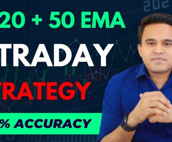 SAFEST INTRADAY STRATEGY || 80% WIN RATE || 5 EMA 20 EMA 50 EMA ||  TRADING PLUS