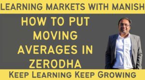 How to Put Moving Averages in Zerodha | 50 and 100 EMA