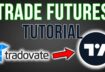 How To Trade Futures With Tradovate On TradingView (LIVE)