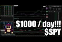 How I make $1000 day trading stocks (VWAP + EMA9 $SPY)