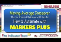 Moving Average Crossover – How Create & Optimize with Builder & Trade with Markers