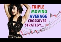 Triple Moving Average Crossover Trading Strategy // explained method day swing stocks